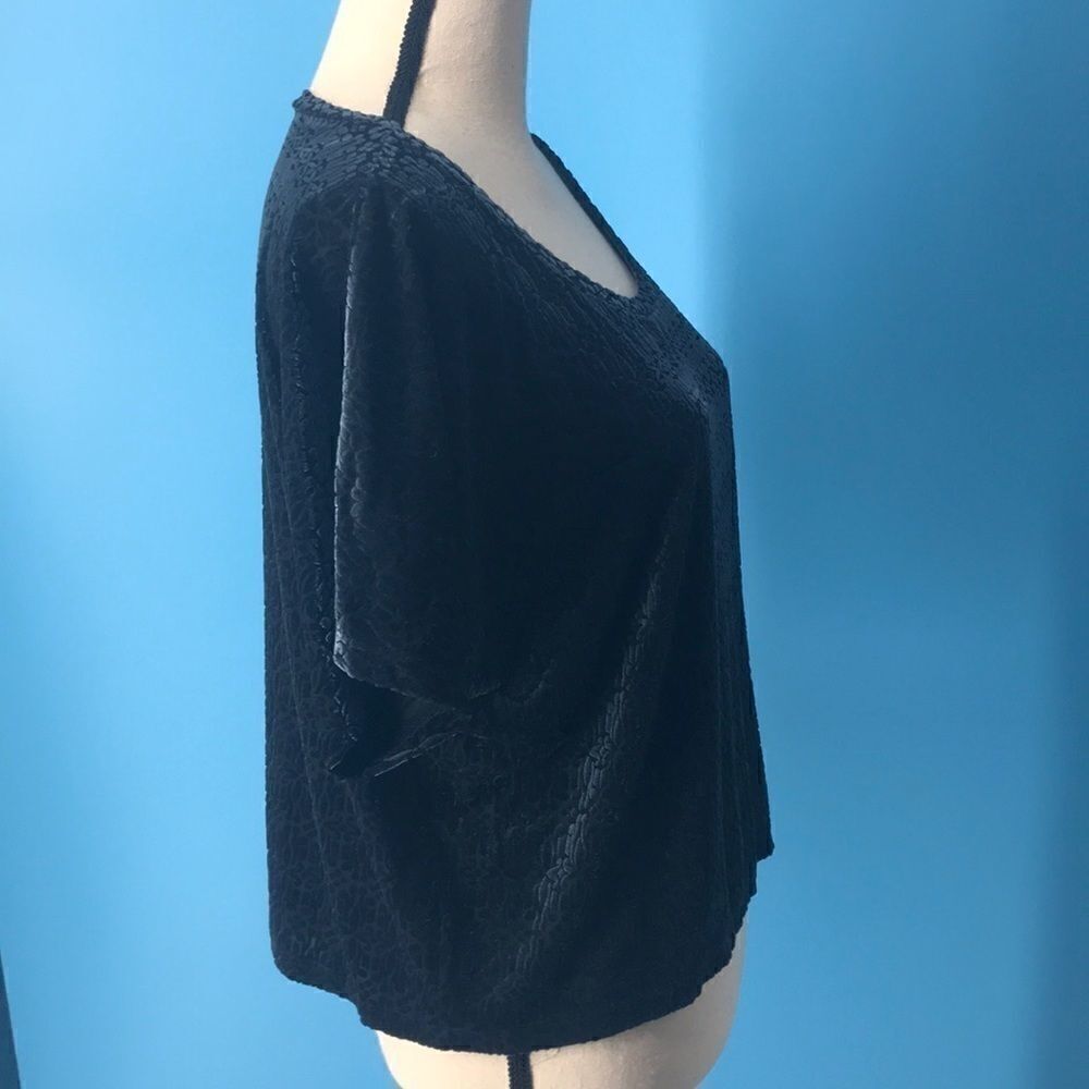 BP VELVET BURNOUT TOP  - Picture 6 of 8